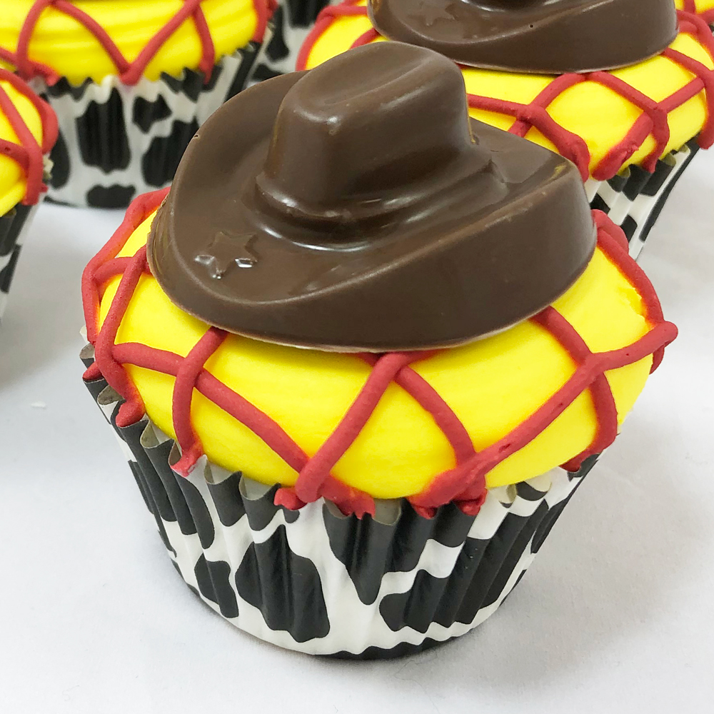 Woody themed cupcake