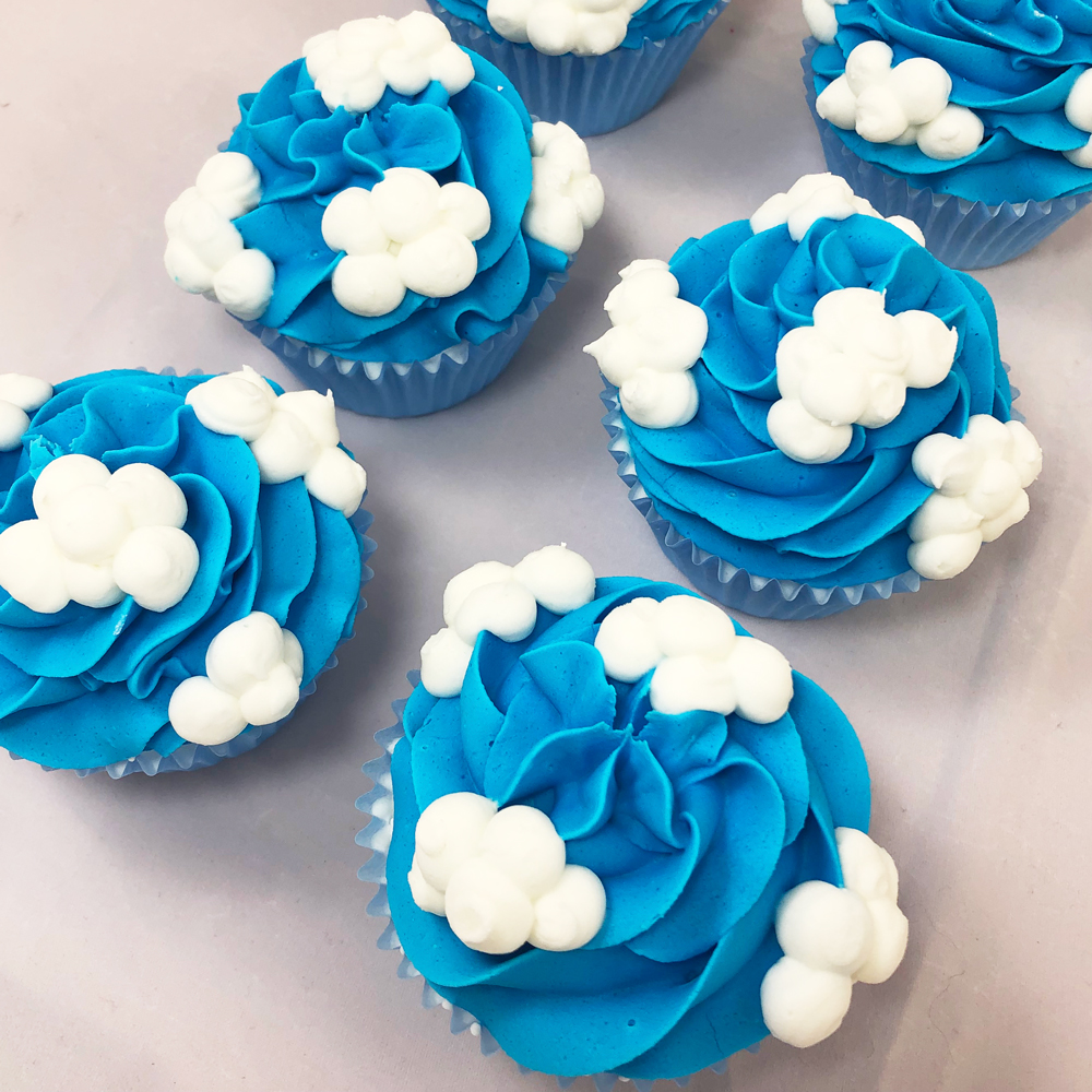 Toy Story Cloud Cupcakes